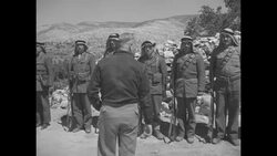 As British troops evacuate Jerusalem, Arab soldiers in Palestine (Israel) prepare to enter city News Clip