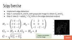 Data Science Prerequisites - Numpy, Matplotlib, and Pandas in Python - SciPy Exercise Instructional Video