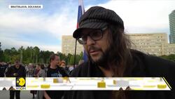 Thousands Protest in Slovakia Against Tax Increases and Austerity News Clip