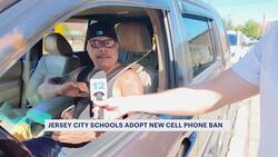 Jersey City Schools ban cellphones for students during class News Clip