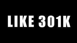 Like counter with fast addition, 3d render background Stock Footage