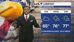 Cool and pleasant Labor Day in Brooklyn News Clip