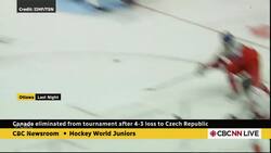 Canada eliminated from tournament after 4-3 loss to Czech Republic News Clip