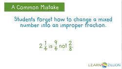 Finding the Product of a Fraction and a Mixed Number Using Area Models Instructional Video