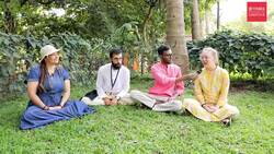 Yoga, Sadhana & Service: Global volunteers find purpose at Sadhguru's Isha Yoga Center in Coimbatore News Clip