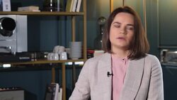 Interview with Sviatlana Tsikhanouskaya News Clip