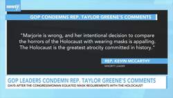 GOP Leaders Condemn Rep. Taylor Greene's Comments News Clip