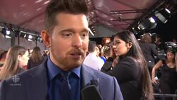 Michael Bublé gets personal on the Junos red carpet News Clip