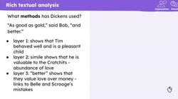 'A Christmas Carol': writing about the presentation of children Instructional Video