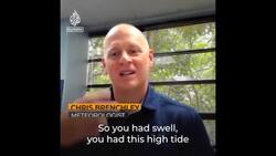 Huge waves batter homes and businesses in Hawaii News Clip