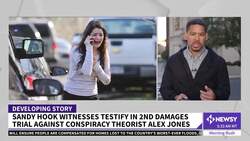 Sandy Hook Witnesses Testify About Alex Jones' Hoax Claims News Clip