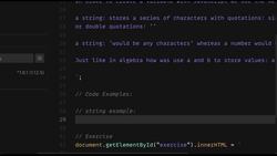 JavaScript Mastery from Zero to Hero - Prepare for Coding Interviews - Write Your Very First Variable in JavaScript Instructional Video