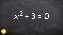 How to solve a quadratic equation when b=0 - Free Math Help - solve Instructional Video