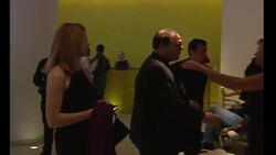Harvey Weinstein at pre-Bafta party News Clip