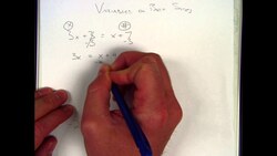 Solve Equations with Variables on Both Sidse Instructional Video