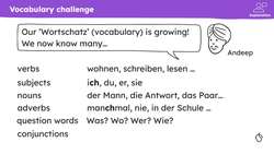 Activities at home: verb infinitives and singular persons Instructional Video