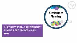 Contingency Plan: Having a Plan B Instructional Video