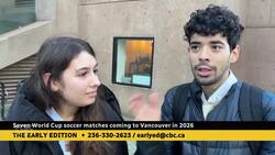 Vancouverites react to city scoring 7 World Cup games News Clip