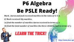P6 Algebra Instructional Video