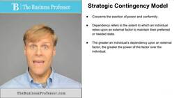 Strategic Contingency Model Instructional Video