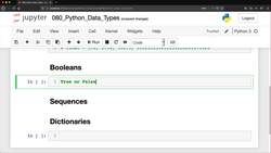 Python for Everybody: The Ultimate Python 3 Bootcamp - Python Data Types Instructional Video