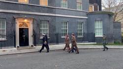 Armed Forces chiefs arrive for Downing Street meeting News Clip