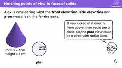 Drawing the plan and elevations of a solid Instructional Video