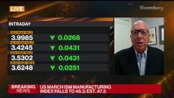 ISM's Fiore: Data Suggest Weak Demand for 3-4 Months News Clip