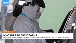 New York City Hits 10,000 Dead After Including 'Probable' Deaths News Clip
