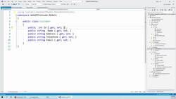ASP.NET 6.0 - Build Hands-On Web Projects - Add Validation Attributes to Customer Class Instructional Video