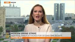 Ukraine war: Moscow skyscraper hit in new drone attack News Clip