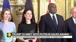 Russia-Ukraine war: Trump to meet with Putin in Saudi Arabia News Clip