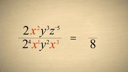 Pre-Algebra 26 - Simplifying Mixed Exponential Expressions Instructional Video