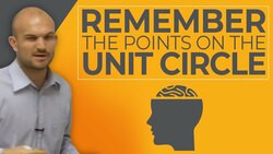 How to remember the points on the unit circle Instructional Video