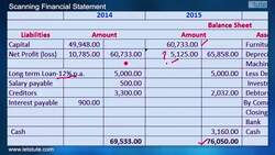 Scanning Financial Statements Instructional Video