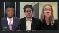 Will a user exodus turn X into a hard-right platform? News Clip