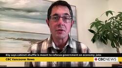 Eby says cabinet shuffle is meant to refocus government on the economy, jobs News Clip