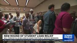 White House approves student debt cancellation for thousands of public service workers News Clip