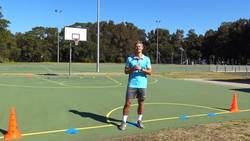 Warm up: Jungle-run relays (grade K-3) | Teaching Fundamentals of PE Instructional Video