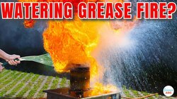 Does Water Make Grease Fires Worse? Instructional Video