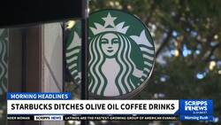 Starbucks is scrapping its olive oil drinks less than a year after they debuted News Clip