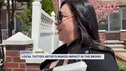 Breaking barriers: Bronx tattoo artist builds her dream News Clip