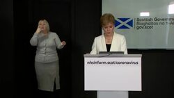 Nicola Sturgeon statement on coronavirus News Clip