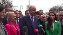 I have been given a mandate to enter negotiations with others to form government, says Fianna Fail leader News Clip