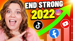 End 2022 STRONG with THIS social media marketing strategy Instructional Video