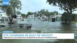 Eta Churning In Gulf Of Mexico News Clip