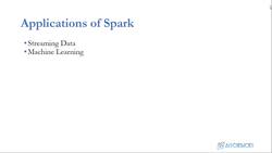 PySpark and AWS: Master Big Data with PySpark and AWS - Applications of PySpark Instructional Video
