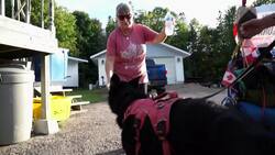 The Scotsman and his husky aiming to walk across Canada News Clip