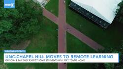 UNC-Chapel Hill Moves Undergraduates To Remote Learning News Clip