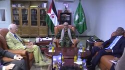 CLEAN : UN envoy holds talks with Polisario chief in Algeria News Clip
